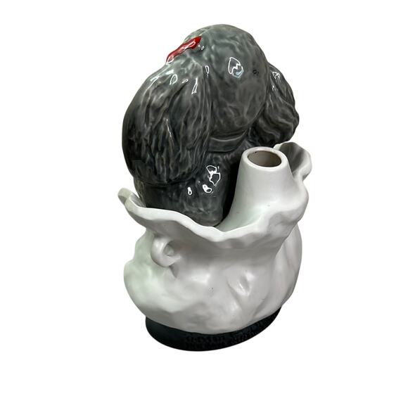 Vintage "Tiffiny Poodle" Jim Beam Decanter Kentucky Bourbon Whiskey Collectible - Picture 7 of 8